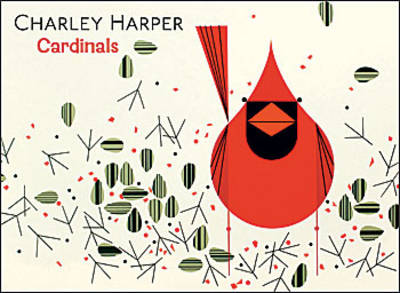 Book cover for Charley Harper Cardinals Boxed Notecards