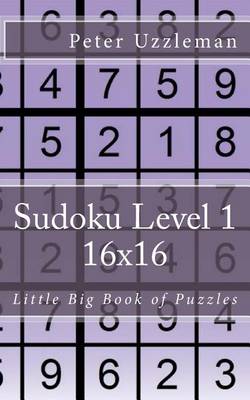 Book cover for Sudoku Level 1 16x16