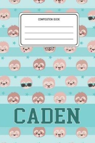 Cover of Composition Book Caden