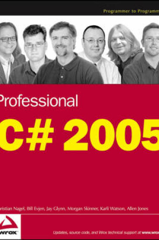 Cover of Professional C# 2005