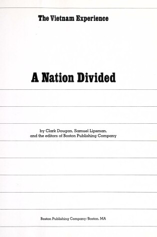 Cover of Nation Divided