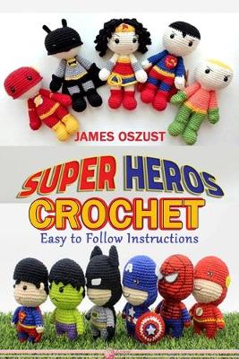Book cover for Super Heros Crochet