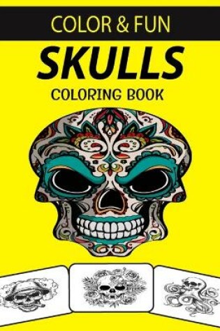 Cover of Skulls Coloring Book