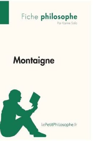 Cover of Montaigne (Fiche philosophe)