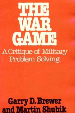 Cover of War Game