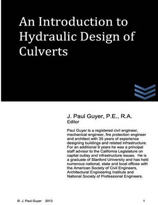 Book cover for An Introduction to Hydraulic Design of Culverts