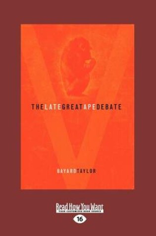 Cover of The Late Great Ape Debate