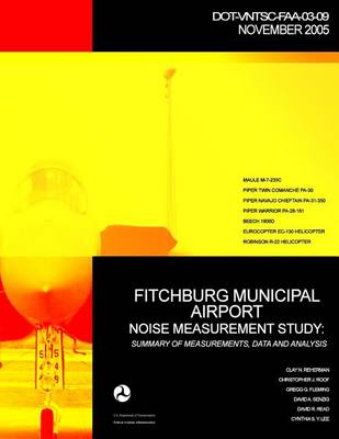 Book cover for Fitchburg Municipal Airport Noise Measurement Study