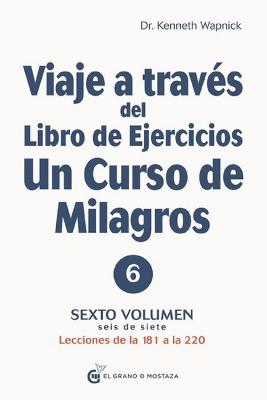 Book cover for Viaje a Través del Libro de Ejercicios de Un Curso de Milagros, Volumen 6