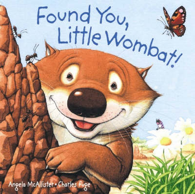 Book cover for Found You, Little Wombat! Board Book