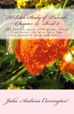 Book cover for A Bible Study of Proverbs Chapter 14--Book 2