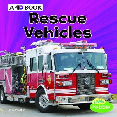 Book cover for Rescue Vehicles: a 4D Book (Transportation)