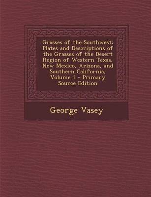 Book cover for Grasses of the Southwest