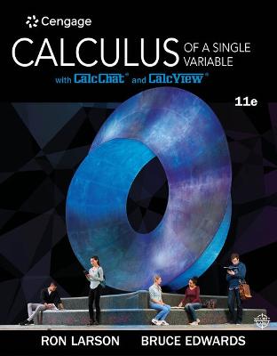 Book cover for Student Solutions Manual for Larson/Edwards' Calculus of a Single  Variable, 11th