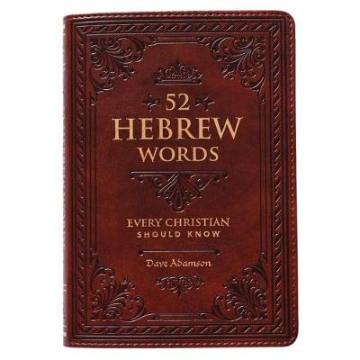 Book cover for 52 Hebrew Words