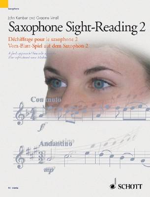 Book cover for Saxophone Sight-Reading 2 Vol. 2