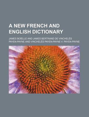 Book cover for A New French and English Dictionary