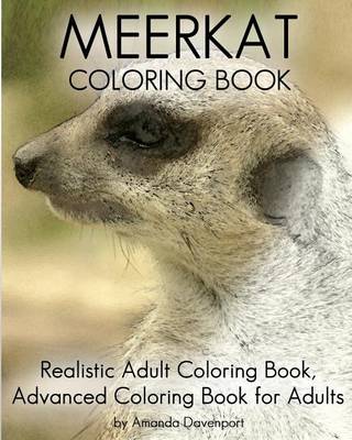 Book cover for Meerkat Coloring Book