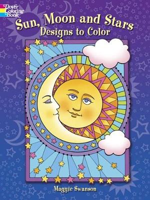 Book cover for Sun, Moon and Stars Designs to Color