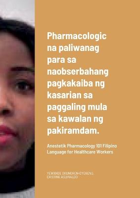 Book cover for Pharmacologic na paliwanag para sa naobserbahang pagkakaiba ng kasarian sa paggaling mula sa kawalan ng pakiramdam.