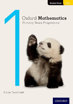 Book cover for Oxford Mathematics Primary Years Programme Student Book 1