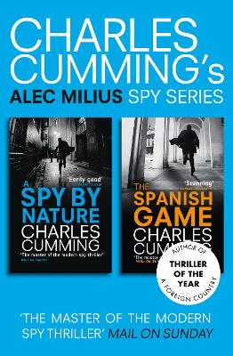 Book cover for Alec Milius Spy Series Books 1 and 2