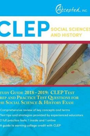 Cover of CLEP Social Sciences and History Study Guide 2018-2019