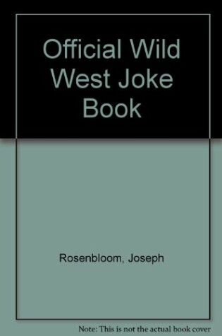 Cover of Official Wild West Joke Book