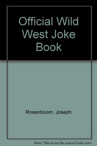 Book cover for Official Wild West Joke Book