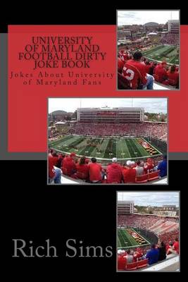 Book cover for University of Maryland Football Dirty Joke Book