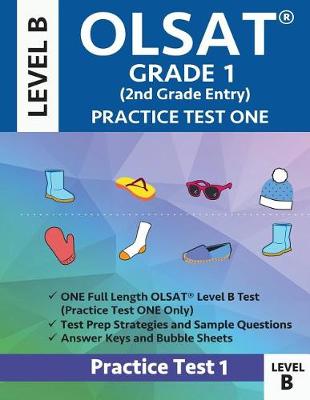 Book cover for Olsat Grade 1 (2nd Grade Entry) Level B