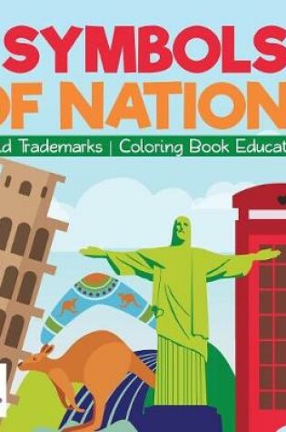 Cover of Symbols of Nations World Trademarks Coloring Book Educational