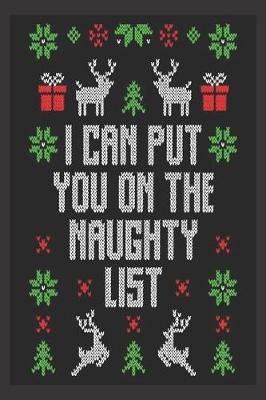 Book cover for I can put you on the naughty list