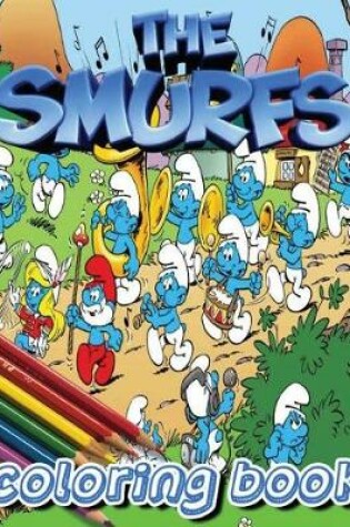 Cover of The Smurfs Coloring Book