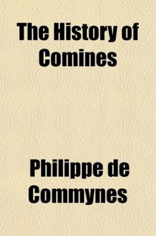 Cover of The History of Comines