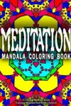 Book cover for MEDITATION MANDALA COLORING BOOK - Vol.1
