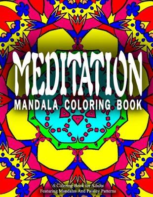 Cover of MEDITATION MANDALA COLORING BOOK - Vol.1