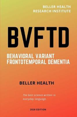 Book cover for bvFTD Behavioral Variant Dementia (2019)