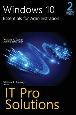 Book cover for Windows 10, Essentials for Administration, Professional Reference, 2nd Edition