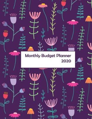 Book cover for Monthly budgeting planner 2020