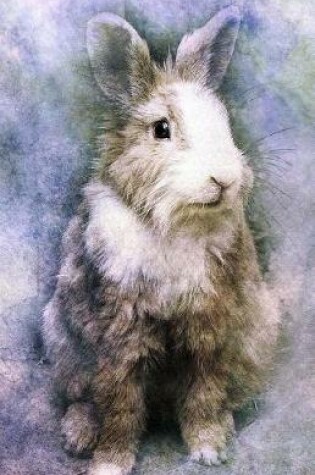 Cover of Journal Notebook For Animal Lovers - Watercolor Rabbit
