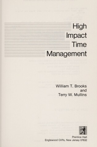 Cover of High Impact Time Management