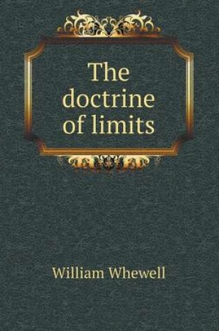 Cover of The doctrine of limits