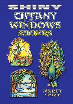 Book cover for Shiny Tiffany Windows Stickers