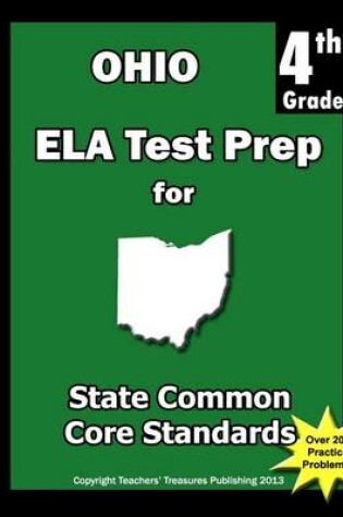 Cover of Ohio 4th Grade ELA Test Prep