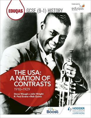 Book cover for Eduqas GCSE (9-1) History The USA: A Nation of Contrasts 1910-1929