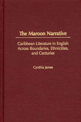 Book cover for The Maroon Narrative