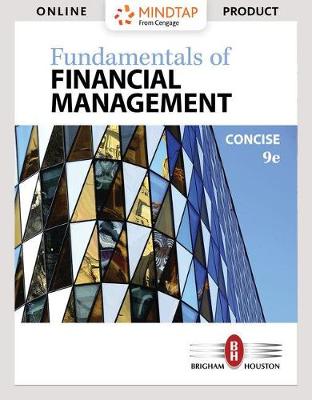 Book cover for Mindtapv2.0 Finance, 1 Term (6 Months) Printed Access Card for Brigham/Houston's Fundamentals of Financial Management, Concise Edition