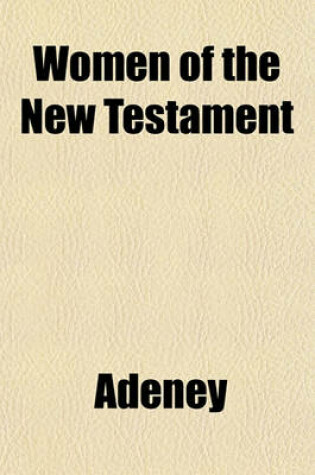 Cover of Women of the New Testament