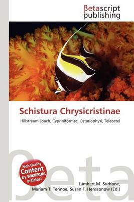 Cover of Schistura Chrysicristinae